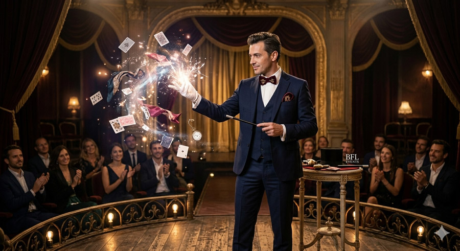 Spectacle magicien